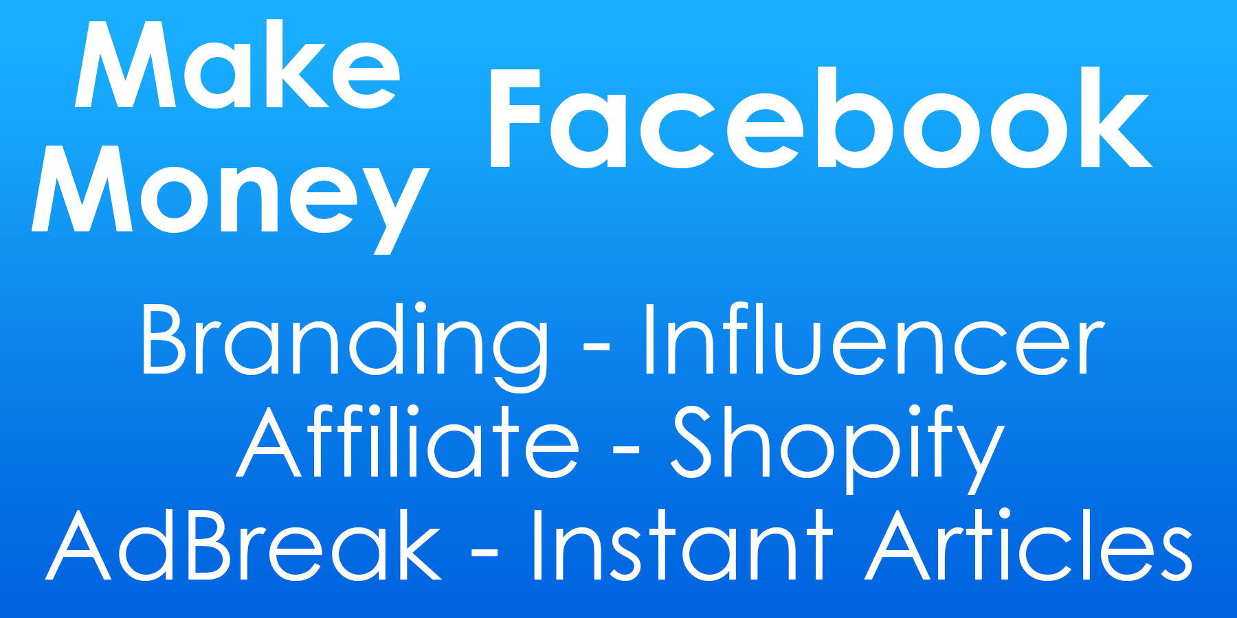 How one can Earn Money by using Facebook