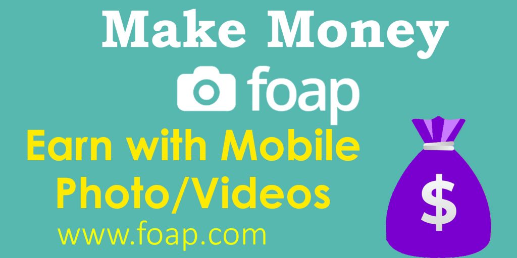 Earn with Mobile Photo and video Foap