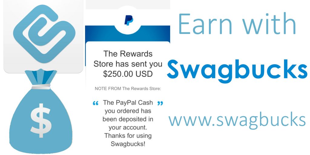 Earn with swagbucks app