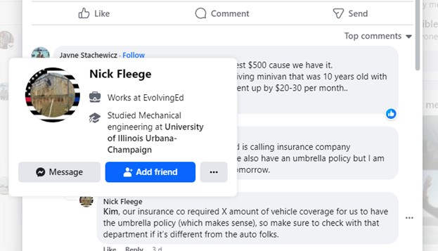 check facebook USA people