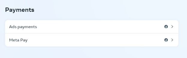 facebook account center payments facebook account center payments