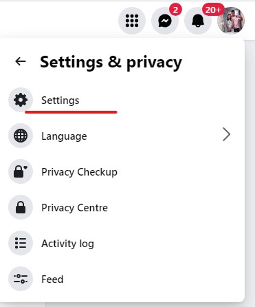 facebook settings facebook settings